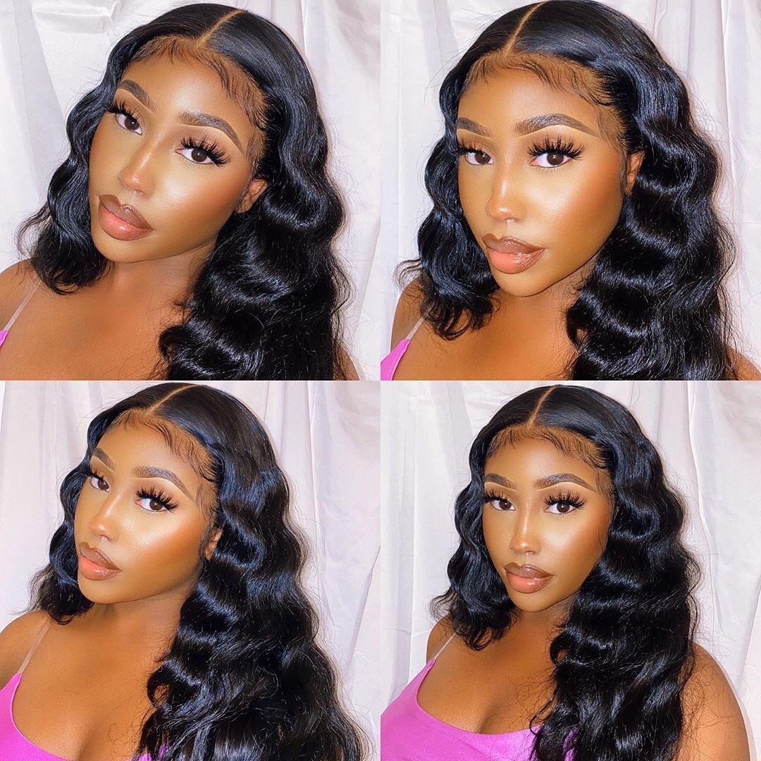 Realistic Body Wave 13*4 Lace Front Wig