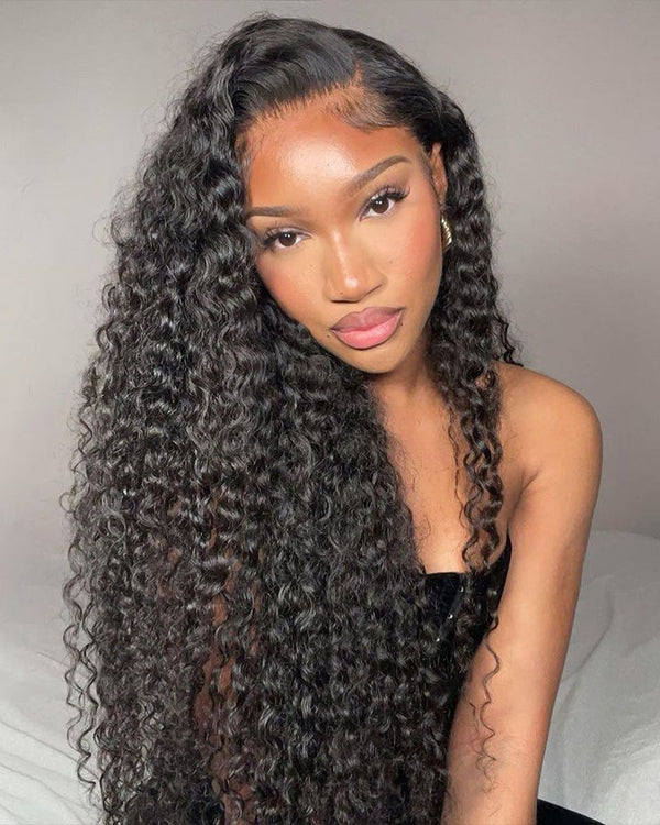 13*4 HD jerry curly Lace Front Human Hair Wig 5*5 HD Closure Wig / Bridger Hair®