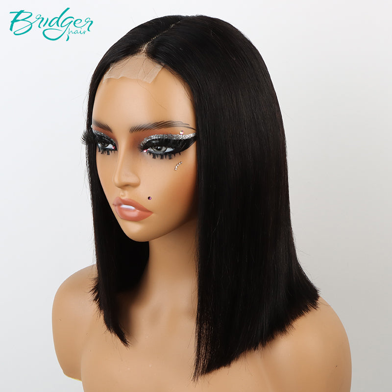 2*6 kim closure natural color bob wigs/ Bridger Hair®