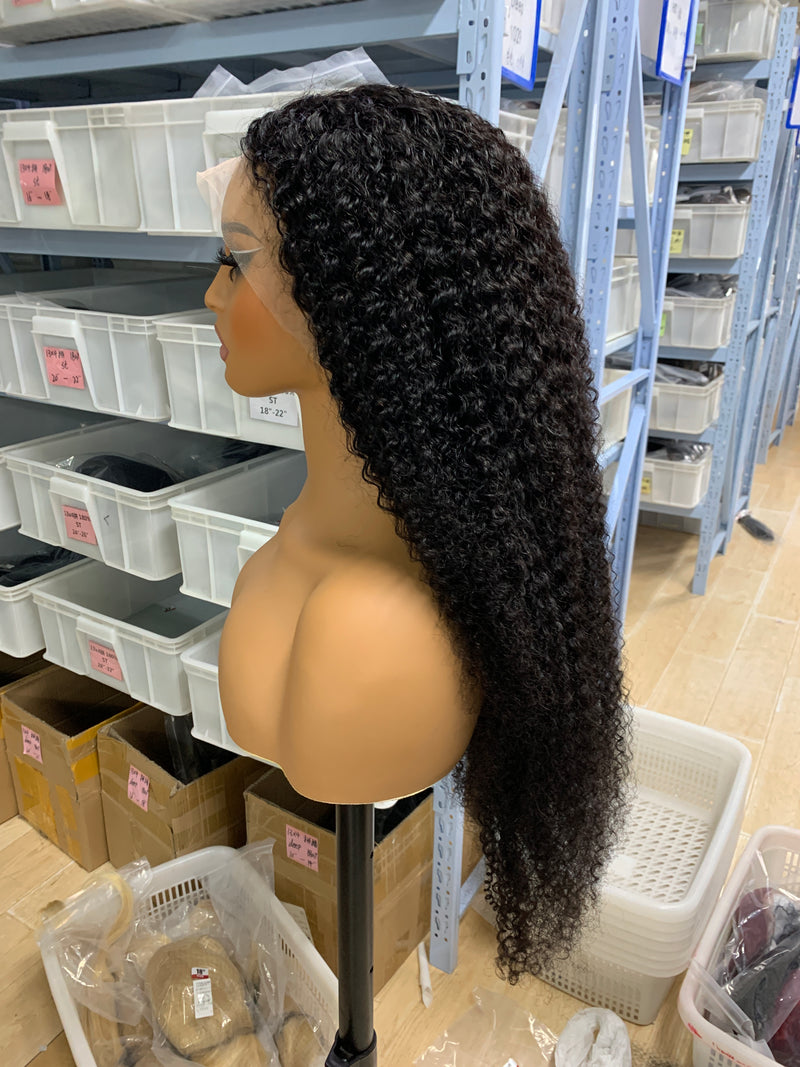 Kinky Curly 13*4 Lace Frontal Wig Curly 4*4 Closure Wig Human Hair Lace Wig| Bridger Hair®