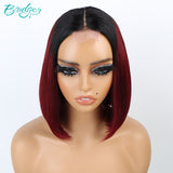 2*6 kim closure Ombre Bungundy wigs/ Bridger Hair®