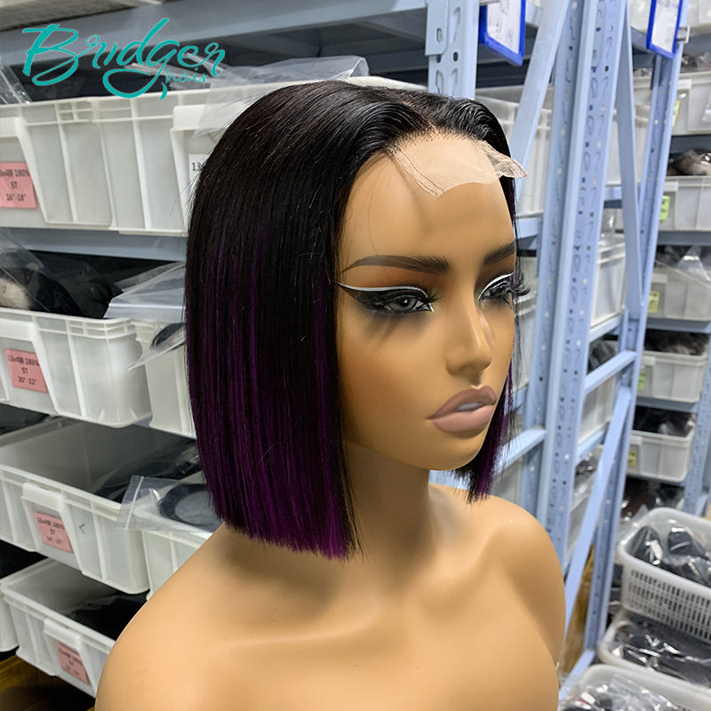 SDD glueless wig P1b/purple/ Bridger Hair®