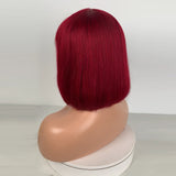 Finge straight bob wig #99j  human hair / Bridger Hair®