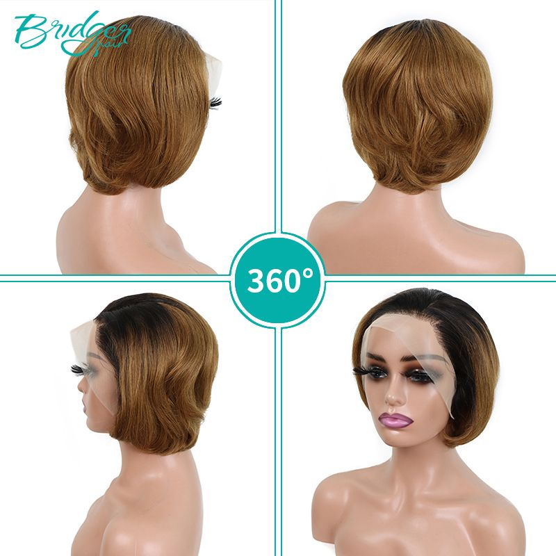 13*4 Full Frontal Wig #pixie cut/ Bridger Hair®