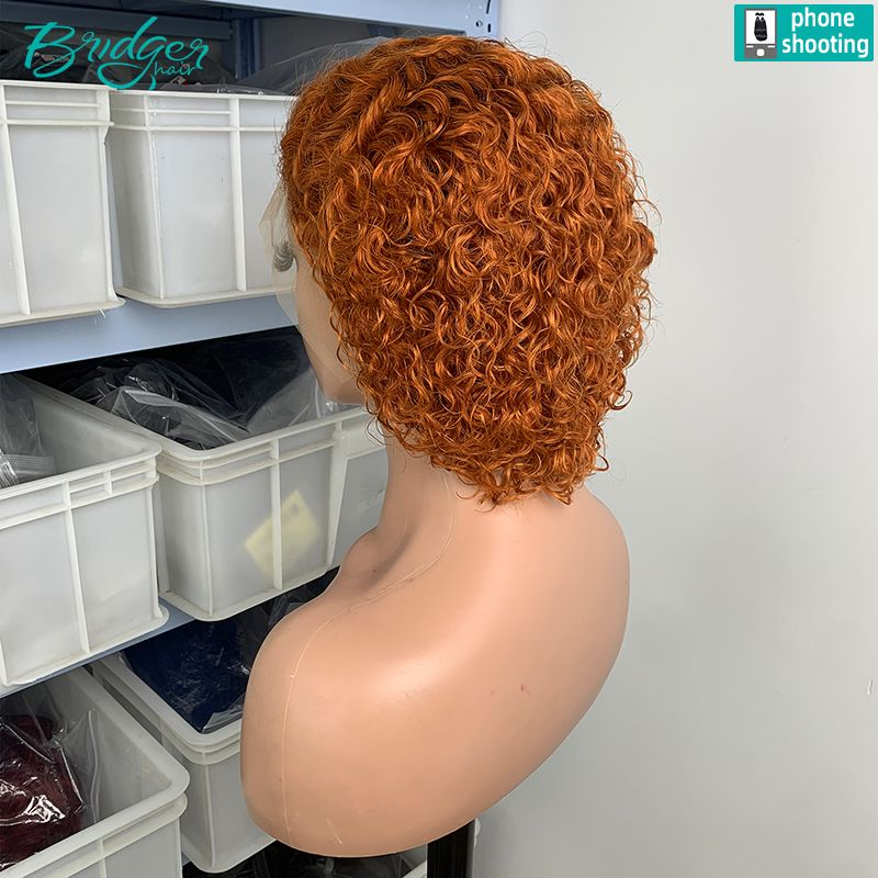 13x4 full frontal lace wig  pixie curly/ Bridger Hair®