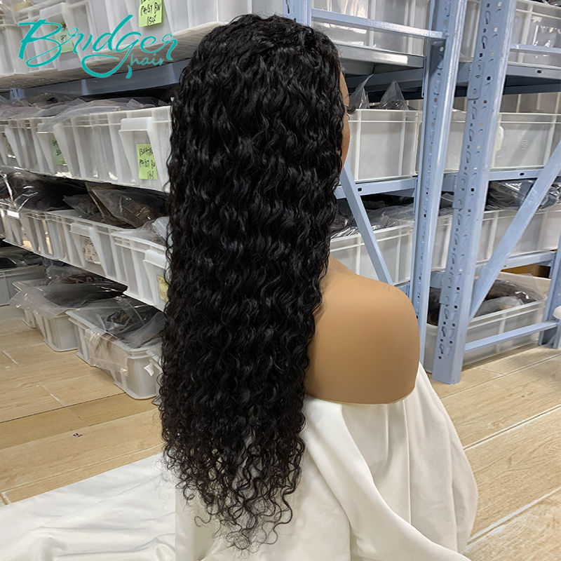 Water Wave 13*4 full frontal lace&4*4 closure wig | Bridger Hair