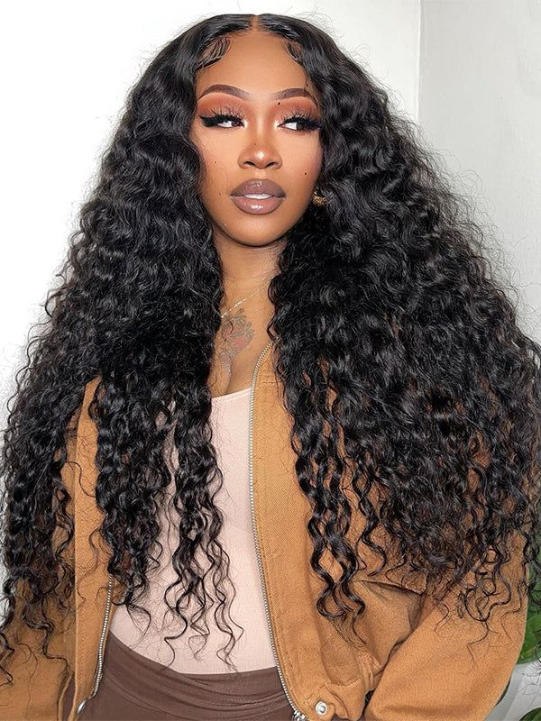 Water Wave 13*4 full frontal lace&4*4 closure wig | Bridger Hair