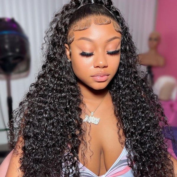 13*4  Full Lace Frontal Wig &4*4 closure wig jerry curly human hair | Bridger Hair®