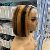 15A super double drawn  glueless wig P1b/orange human hair / Bridger Hair®