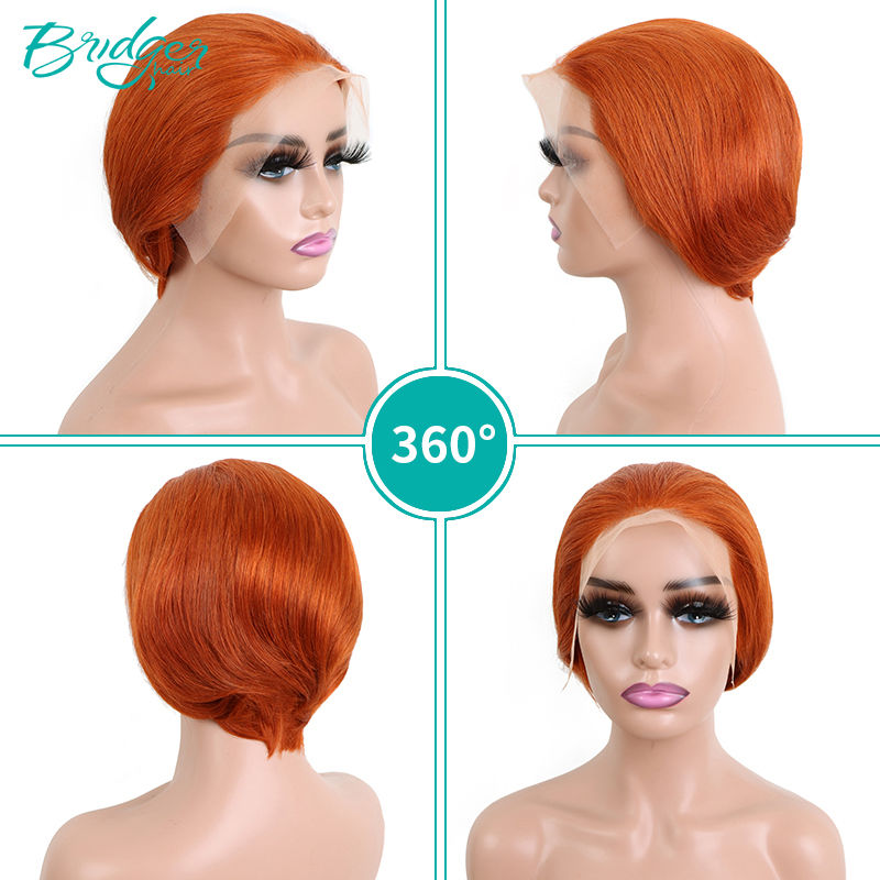 13*4 Full Frontal Wig #pixie cut/ Bridger Hair®