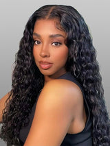 13*4 HD water wave Lace Front Human Hair Wig 5*5 HD Closure Wig / Bridger Hair®