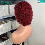 13x4 full frontal lace wig  pixie curly/ Bridger Hair®