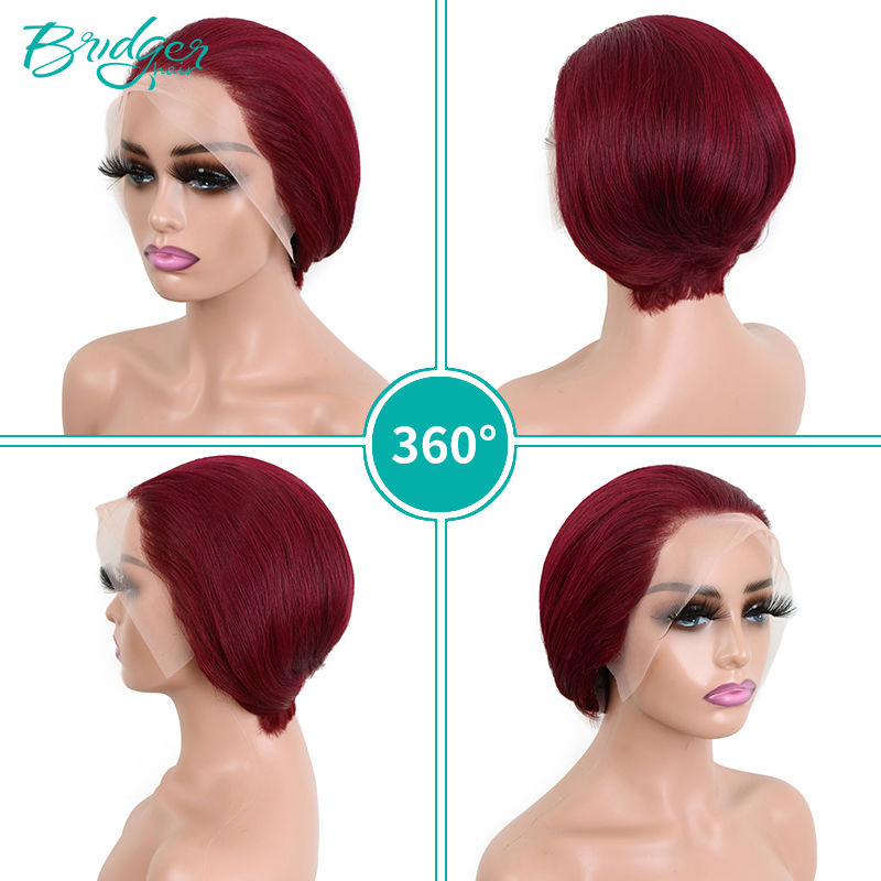 13*4 Full Frontal Wig #pixie cut/ Bridger Hair®