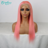 Customized Colored Straight 13*4 Lace Front Wig 4*4 Lace Closure Wig | Bridger Hair®