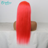 Customized Colored Straight 13*4 Lace Front Wig 4*4 Lace Closure Wig | Bridger Hair®