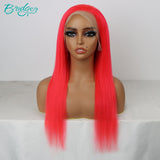 Customized Colored Straight 13*4 Lace Front Wig 4*4 Lace Closure Wig | Bridger Hair®