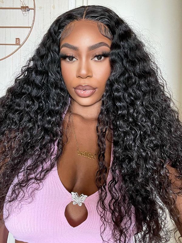 Water Wave 13*4 full frontal lace&4*4 closure wig | Bridger Hair