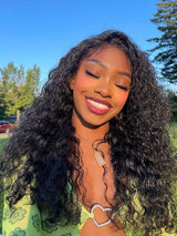 13*6 Lace wig water wave  Human Hair Wig| Bridger Hair