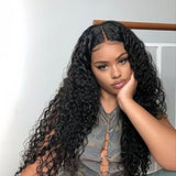 Glueless Wig pre-plucked jerry curly 13*4 lace frontal wig human hair