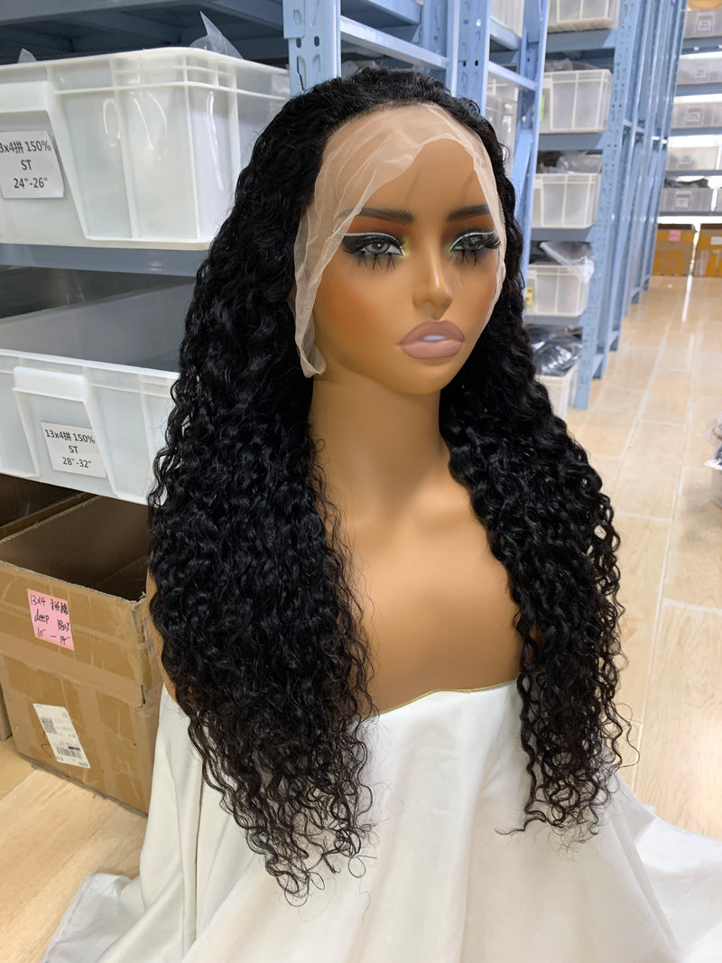 Water Wave 360 lace frontal wig human hair/ Bridger Hair®