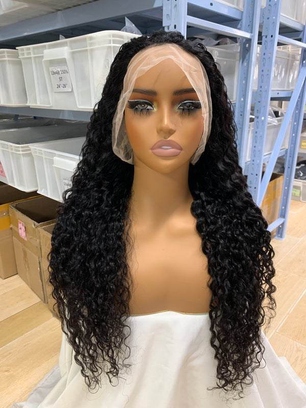 Water Wave 360 lace frontal wig human hair/ Bridger Hair®