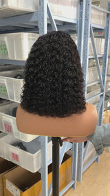 Jerry Curly Bob Wig 13*4 Lace Front Wig 4*4 Closure Bob Wig|Bridger Hair