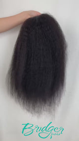 Yaki Straight HD 13*4 Lace Front Wig 4*4 Closure Wig 5*5 Human Hair Wig / Bridger Hair®
