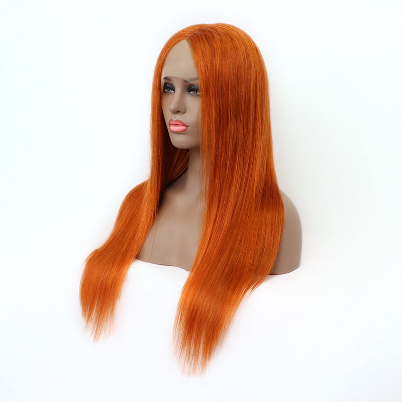 150 straight T part lace front wig 