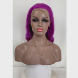 #613 color Purple body wave wig