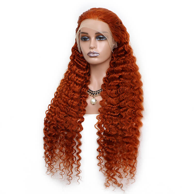 32 inch curly lace front human hair wig bridger hair 