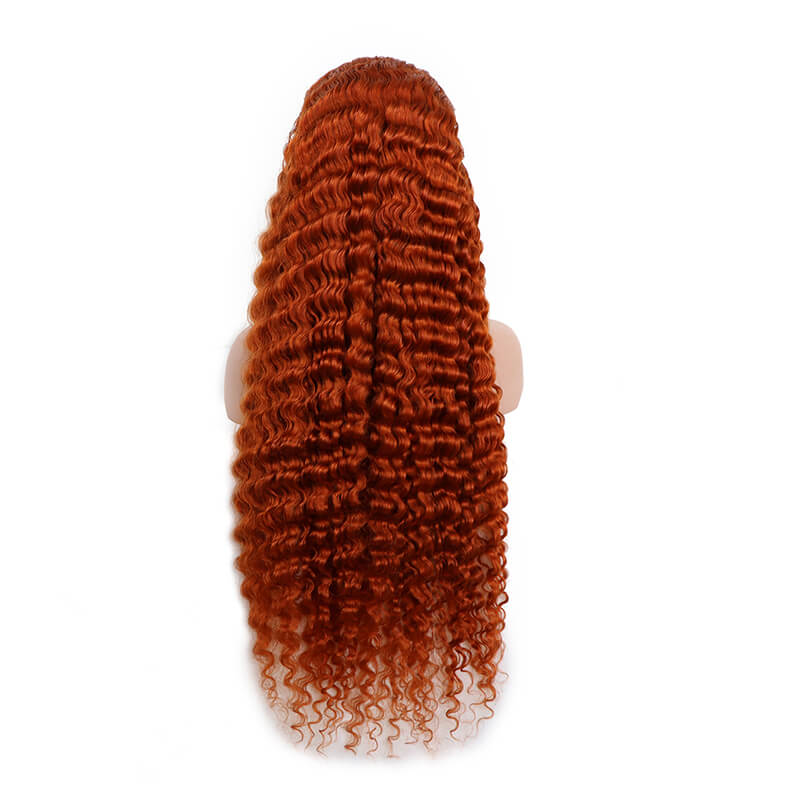 350 curly human hair wig bridger hair 