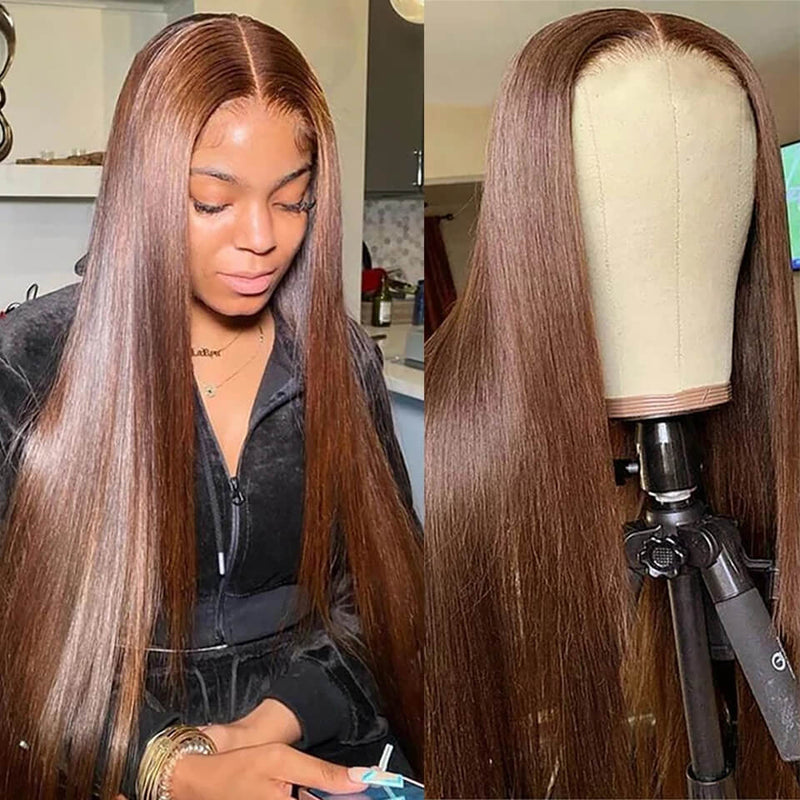 #4 Straight Lace Front Wig