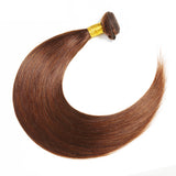 Straight Hair Weave 3/4 Bundles with Closure| Bridger Hair
