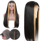 Highlight 13*4 Straight Lace Front Wig  Human Hair Wig 4*4 Closure Wig  #1b/27 | Bridger Hair