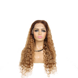 Customized ombre #t4/27 Loose Wave Lace Front Wig| Bridger Hair