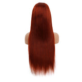 Customized Red brown  # 53 Straigh Wig
