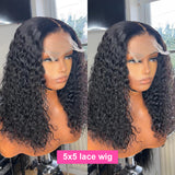 HD Deep Wave Bob Wig Human Hair 13*4 Lace Front Wig 4*4 Closure Wig | Bridger Hair®