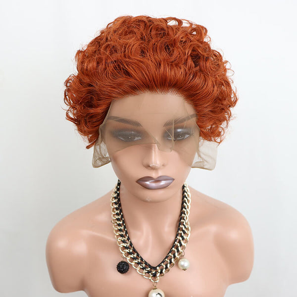 Short Curly 13*1 Lace Front Wig / Bridger Hair