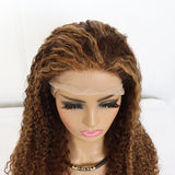 Highlight Jerry Curly Lace Front Wig P4/27| Bridger Hair®