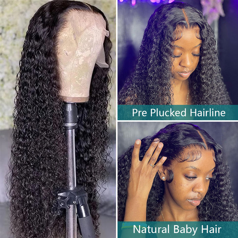 Kinky Curly 5*5 Lace Closure Wig Curly Human Hair Wig| Bridger Hair®
