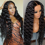Loose Deep 5*5 Lace Closure Wig Curly Human Hair Wig| Bridger Hair