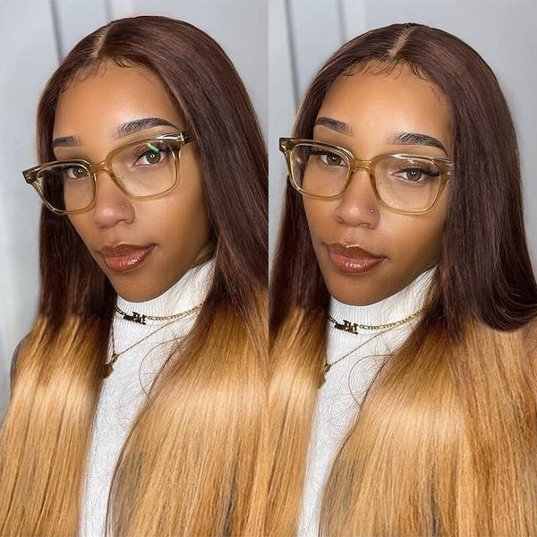 Ombre #427 Straight Lace Front Wig