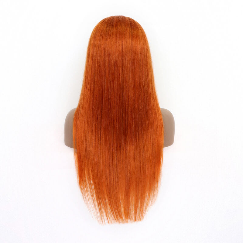 350 orange T part lace front wig bridger hair 