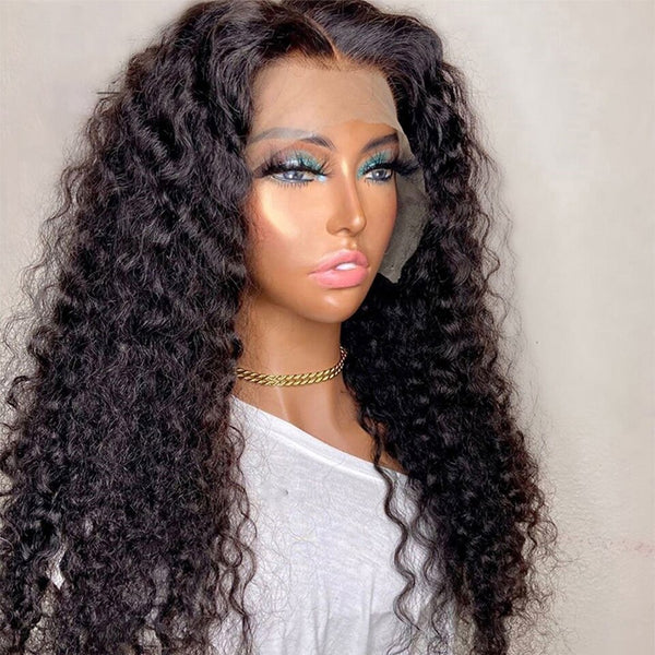 Water Wave 13*4 Lace Frontal Wig with Big Lace | Bridger Hair