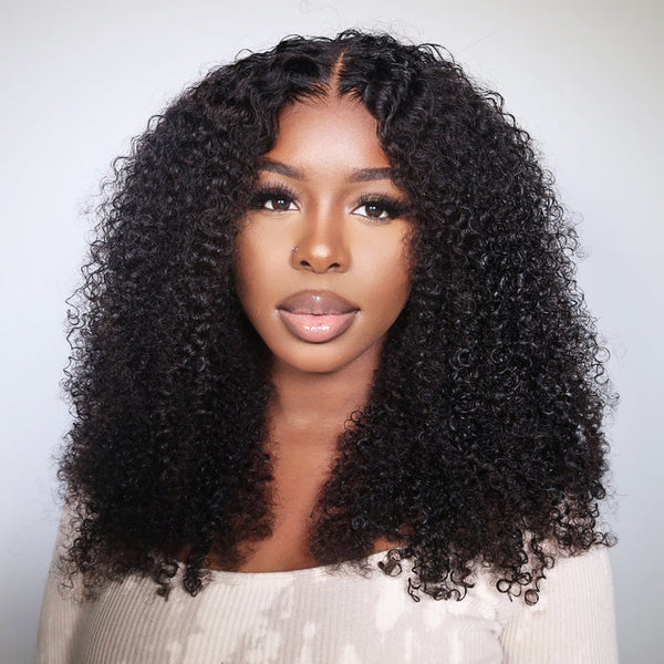 Afro Kinky Curly HD 13*4 Lace Front Wig 4*4 Closure Wig 5*5 Human Hair Wig Bridger Hair