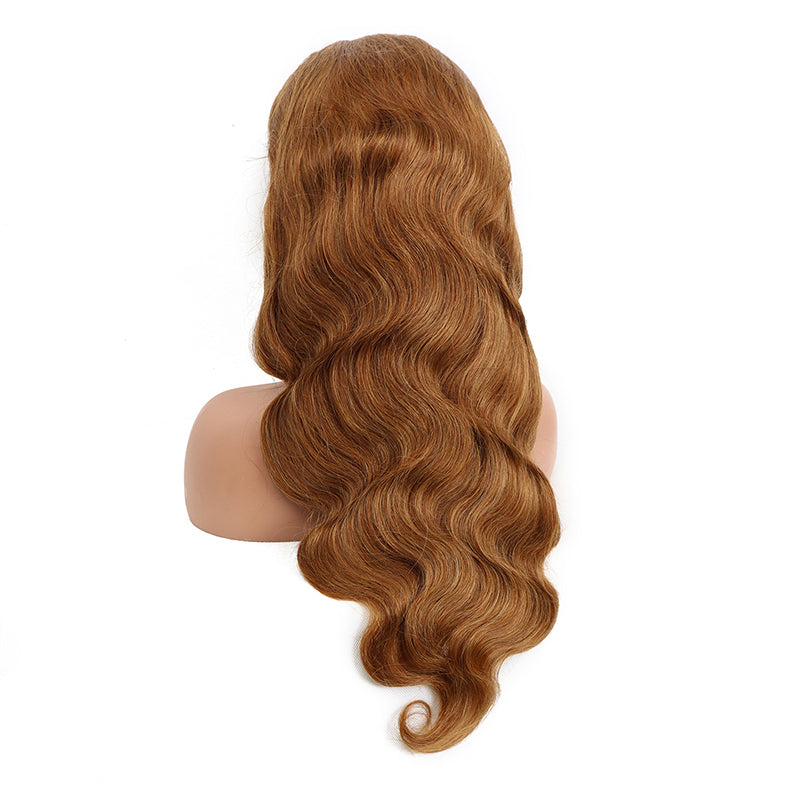 Chestnut #8 Body Wave 13*4 Lace Front Wig T Part Lace Wig / Bridger Hair®