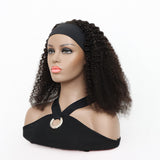 Afro Curl Headband Wig Human Hair Wig| Bridger Hair