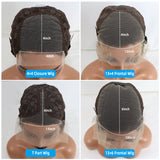 Kinky Straight 13*4 Lace Frontal Wig Yaki Straight T Part Human Hair Lace Wig| Bridger Hair