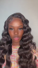 Loose Deep Wave Lace Front Wig 