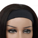 how to style a head band wig
